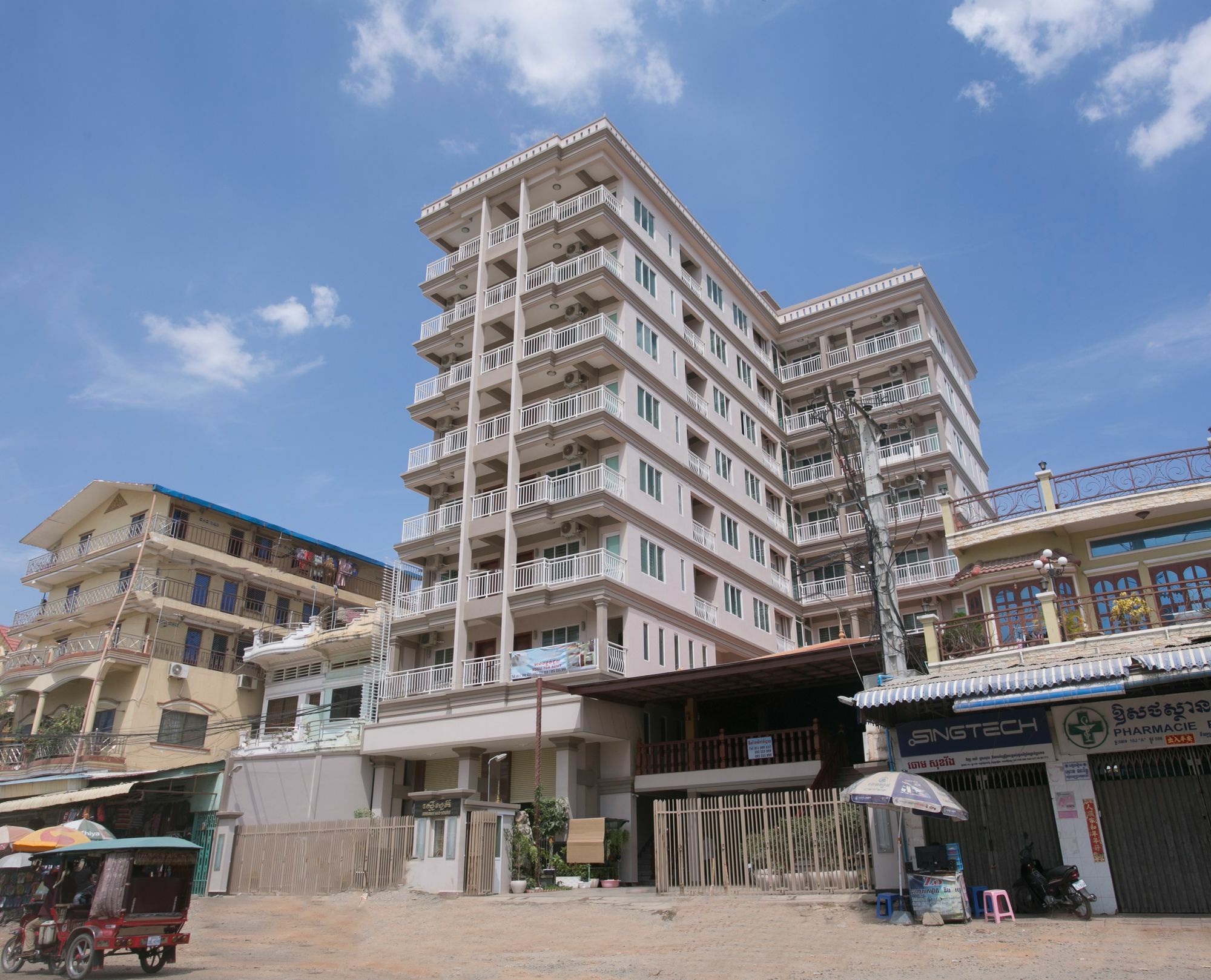 Raksmey Suo Hotel Phnom Penh Exterior foto
